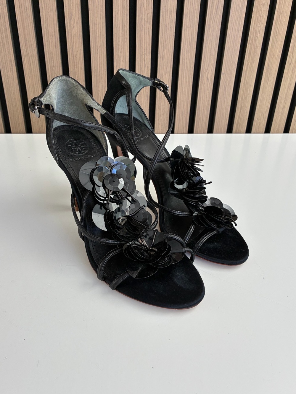 TORY BURCH Emmanuelle Satin Heels
